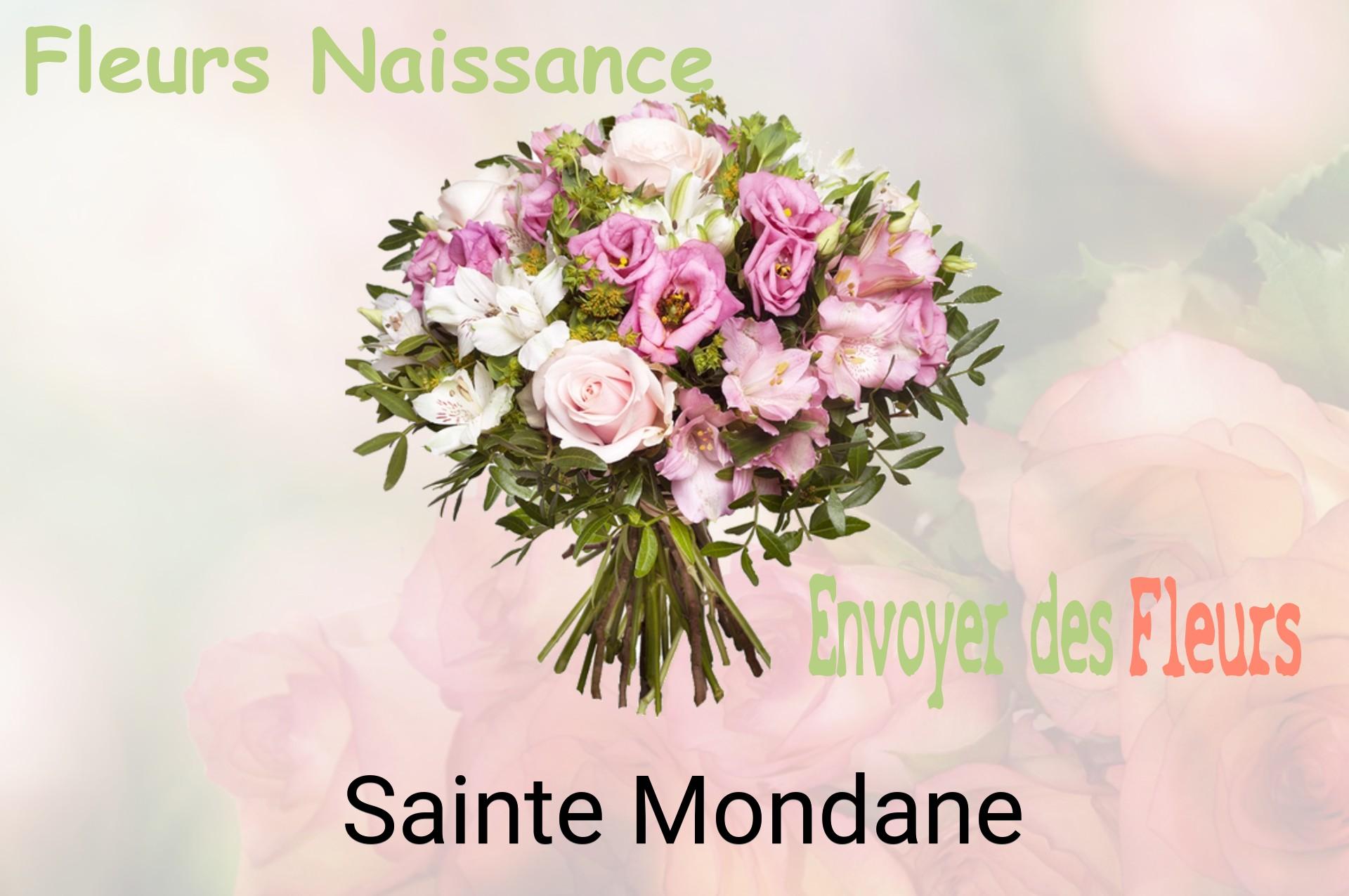 Bouquet de fleurs de naissance livré à Sainte-Mondane